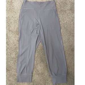 Lululemon Gray Align Jogger Crop *23”